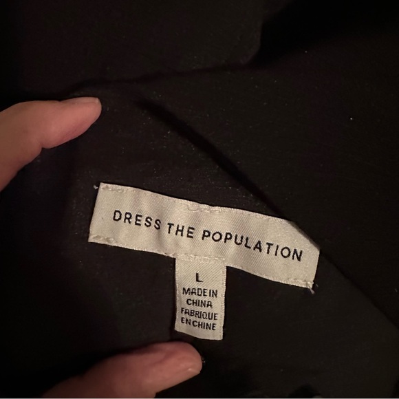 Anita Crepe Cocktail Dress
Dress the Population black size L Large - Picture 10 of 10